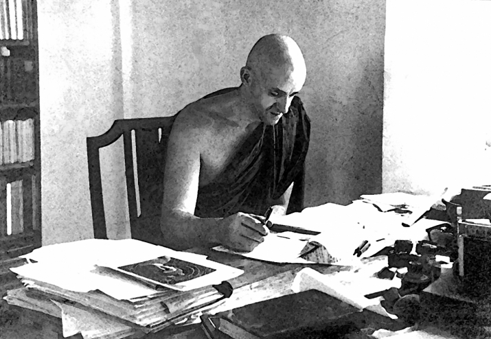 Bhikkhu Nanamoli. Image courtesy of the author