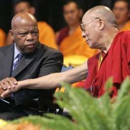 Dalai Lama Expresses Sadness Over the Death of US Civil Rights Icon John Lewis