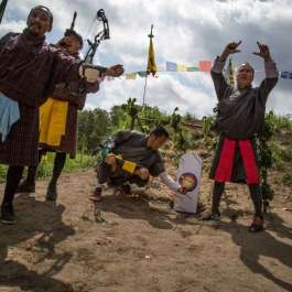 Bhutanese Immigrants in the US Turn to Archery and Buddhism to Counter COVID-19 Stress
