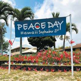 Buddhists in Hawai‘i Lead Bell-ringing for International Day of Peace