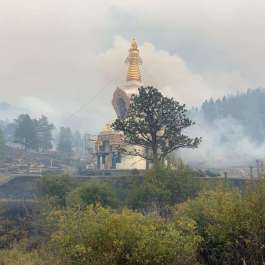 Shambhala Mountain Center in Colorado Loses Buildings to Wildfire