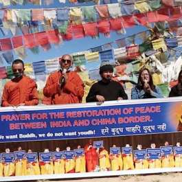 Work, Walk, and Pray for Peace: Bhikkhu Sanghasena Undertakes Peace Pilgrimage in Ladakh