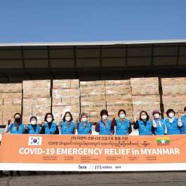 Engaged Buddhism: JTS Korea Donates COVID-19 Relief Supplies to Myanmar in Cooperation with INEB and KMF