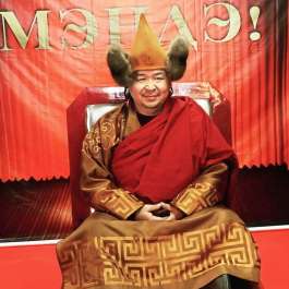 Deputy to Khambo Lama Enthroned in the Irkutsk Region of Russia