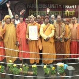 Buddhist Monks Stand in Solidarity with Protesting Indian Farmers, Climate Activist Arrested