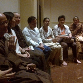 Workshop diary: How to build a sangha
