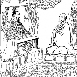 Emperor Wu of Liang, the August Thearch Bodhisattva
