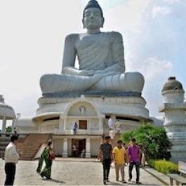 Buddhist Relics on Display in Andhra Pradesh’s Proposed New Capital Amaravati