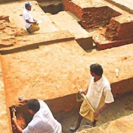 Ancient Buddhist Temple and Stupas Unearthed in Bangladesh