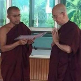 Myanmar’s Former President Temporarily Ordains as a Buddhist Monk