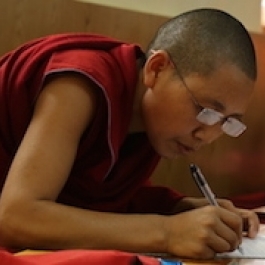 Annual Geshema Examinations Held in Dharamsala