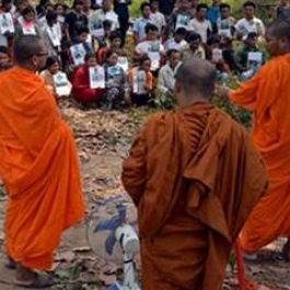 Buddhist Monks Working to Tackle Deforestation in Cambodia