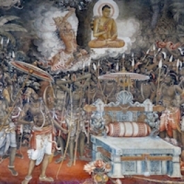 The Battle for Thambapanni’s Gem-inlaid Throne: The Dharma as a Foundation for Ending War