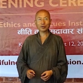 Buddhist Scholar Ven. Hin Hung Inaugurates Ethics and Virtues Institute of Nepal