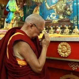 Lama Zopa Rinpoche Visits Kalmykia
