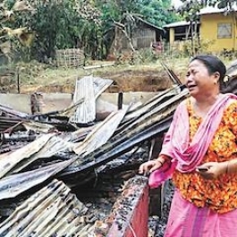 Hundreds of Homes of Indigenous Buddhists in Bangladesh Burned Down by Bengali Settlers