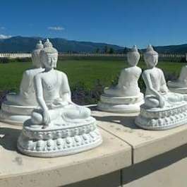 A Buddhist Garden of Peace in Rural Montana