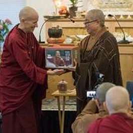 Historic Vinaya Teaching at Sravasti Abbey – A First for Buddhist Nuns in the United States