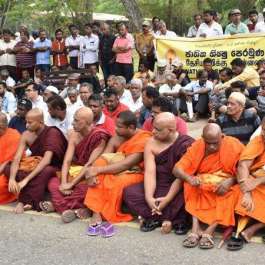 Buddhist Monks in Sri Lanka Decry Anti-Muslim Riots