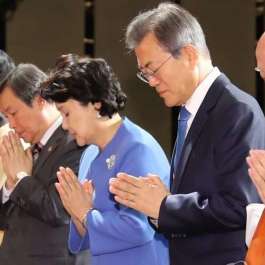 Buddhists Pray for Peace and Unification Ahead of Inter-Korean Summit