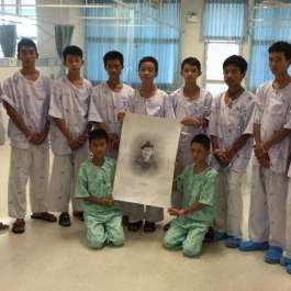 Thai Cave Boys and Coach to Enter Monkhood in Honor of Fallen Diver