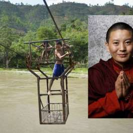 Rock Star Buddhist Nun Ani Choying Drolma Donates US$90,000 to Fund Bridge Construction in Nepal