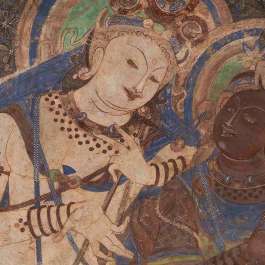Buddhist Murals from Kizil Grottoes Go on Display in Beijing