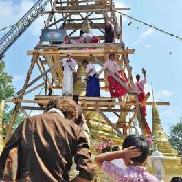 Mon Community Builds First Authentic Buddhist Pagoda in Ohio