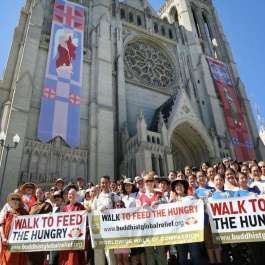 Fundraising Continues after NYC Buddhist Global Relief Hunger Walk Canceled