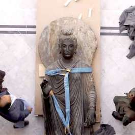 2000-Year-Old Buddha Statue from Pakistan on Loan to Swiss Museum