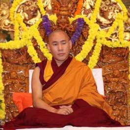 New Abbot Enthroned at Tashi Lhunpo Monastery in Southern India
