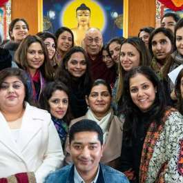 Dalai Lama Calls on Women to Play a More Active Role in Promoting Human Values