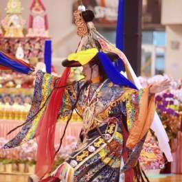 Khamtrul Rinpoche Leads Historic Mahakala Puja in Taipei