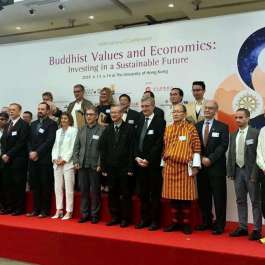 The University of Hong Kong hosts International Buddhist Values and Economics Conference