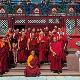 Jhado Tulku Rinpoche Confers Kalachakra Empowerment in Buryatia