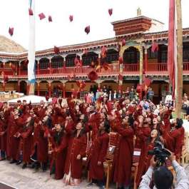 Young Innovators of the Naropa Fellowship Attend Graduation Convocation in Ladakh