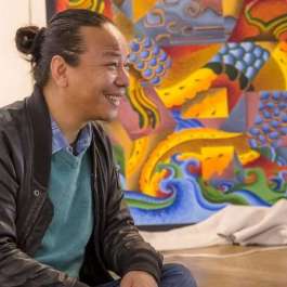 Dialogue Within and Without: Tibetan Artist Tenzing Rigdol on Looking After Artists and Buddhism in the Czech Republic