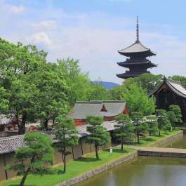 Remains of Ninth Century Buddhist Pagoda and Hall Found at Site of Kyoto Temple