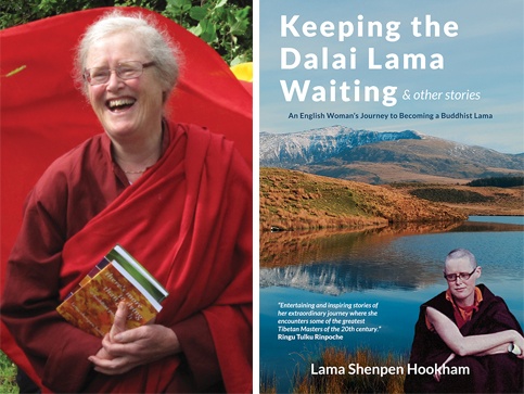 Lama Shenpen Hookham and her new book.