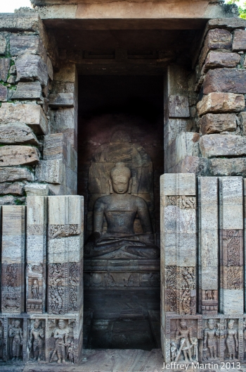 Buddha shrine at Ratnagiri. Copyright Jeffrey Martin.
