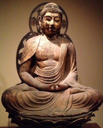 Amida Nyorai (Amitabha), ca. 1250. From Full Circle Yoga Therapy.