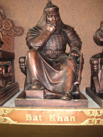 Batu Khan oversaw the rise of his Golden Horde and first contact with eastern Europe. From Wikipedia.org.