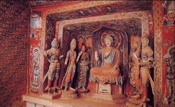 Dunhuang Cave 322 - 3-4th centuries.