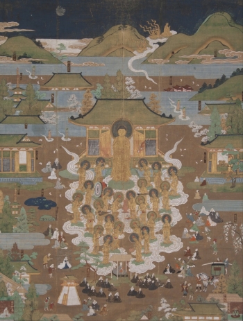 Taima Temple Mandala: Amida Welcomes Chûjôhime to the Western Paradise