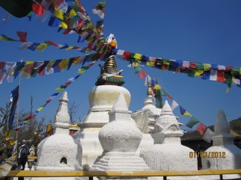Namo Buddha Stupa. From: BD Dipananda