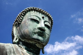 Buddha at Kamakura. From Wikimedia Commons.
