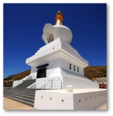 Stupa, Costa del Sol, Spain. From Eva Seegers