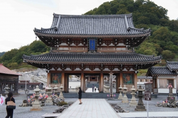 The Nio gate at Bodai-ji. From Gereon Kopf.