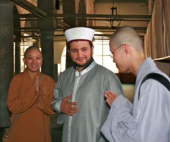 Monks conversing with Sufi. From ACDC