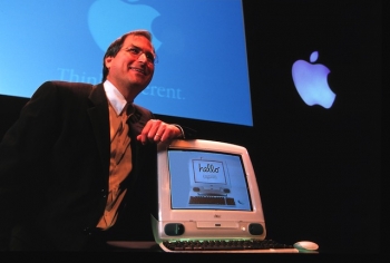 Steve Jobs, CEO of Apple, 1997. From cultofmac.com
